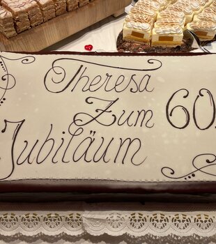 Wellnesshotel Theresa I 60 Jahre Jubiläum I Geburtstagstorte