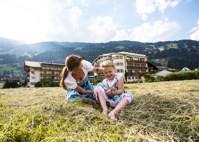 Gastgeberfamilie mit kind Hotel Theresa Zillertal