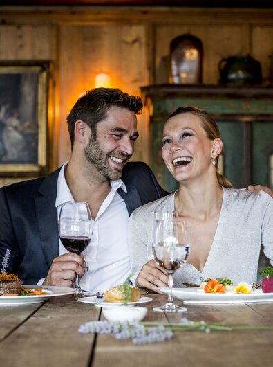 Auszeit zu Zweit romantisches Dinner Hotel Theresa im Zillertal