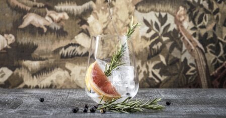 Gin Tonic hausgemacht Hotel Theresa Zillertal