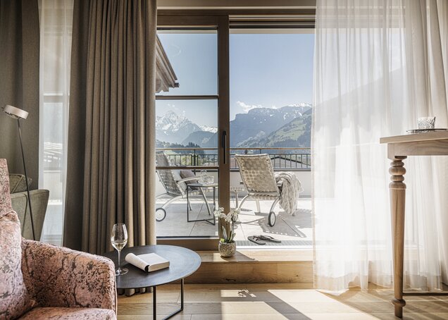 Penthouse Suite - Dachterrasse Hotel Theresa im Zillertal