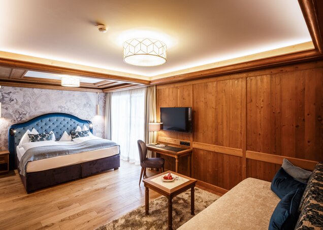 Schlafbereich Theresa Suite im Hotel Theresa im Zillertal