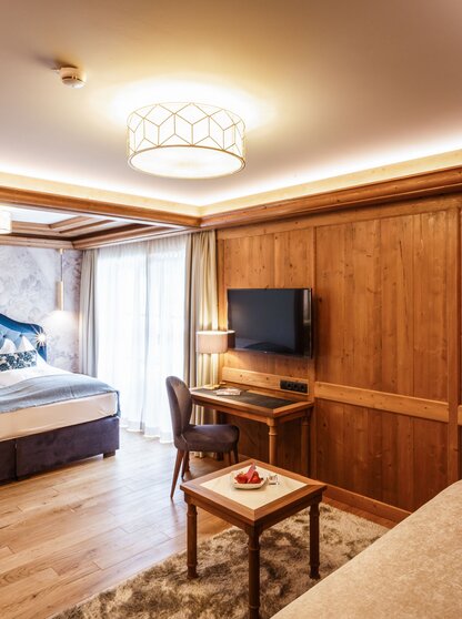 Schlafbereich Theresa Suite im Hotel Theresa im Zillertal