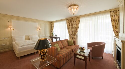 Wohnbereich VIP Suite Hotel Theresa Zillertal