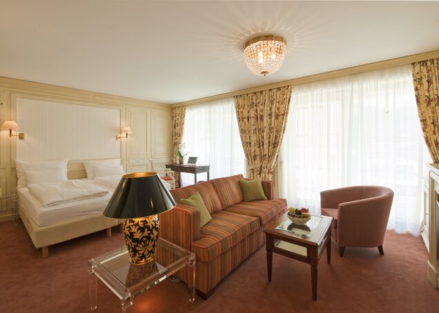 Wohnbereich VIP Suite Hotel Theresa Zillertal