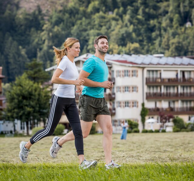 Aktivprogramm Joggen Hotel Theresa Zillertal