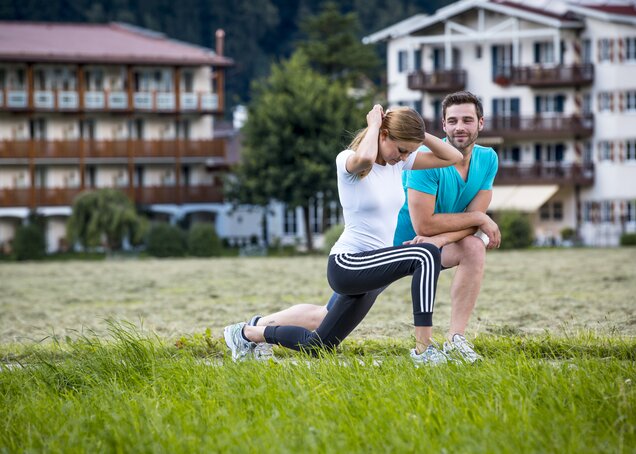 Aktivprogramm Sport zu Zweit Hotel Theresa im Zillertal