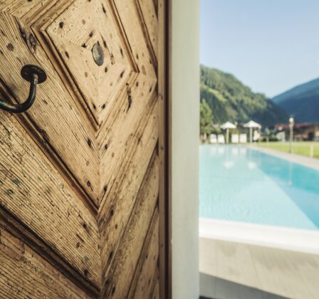 Zugang Sauna & Sportpool Hotel Theresa Zillertal