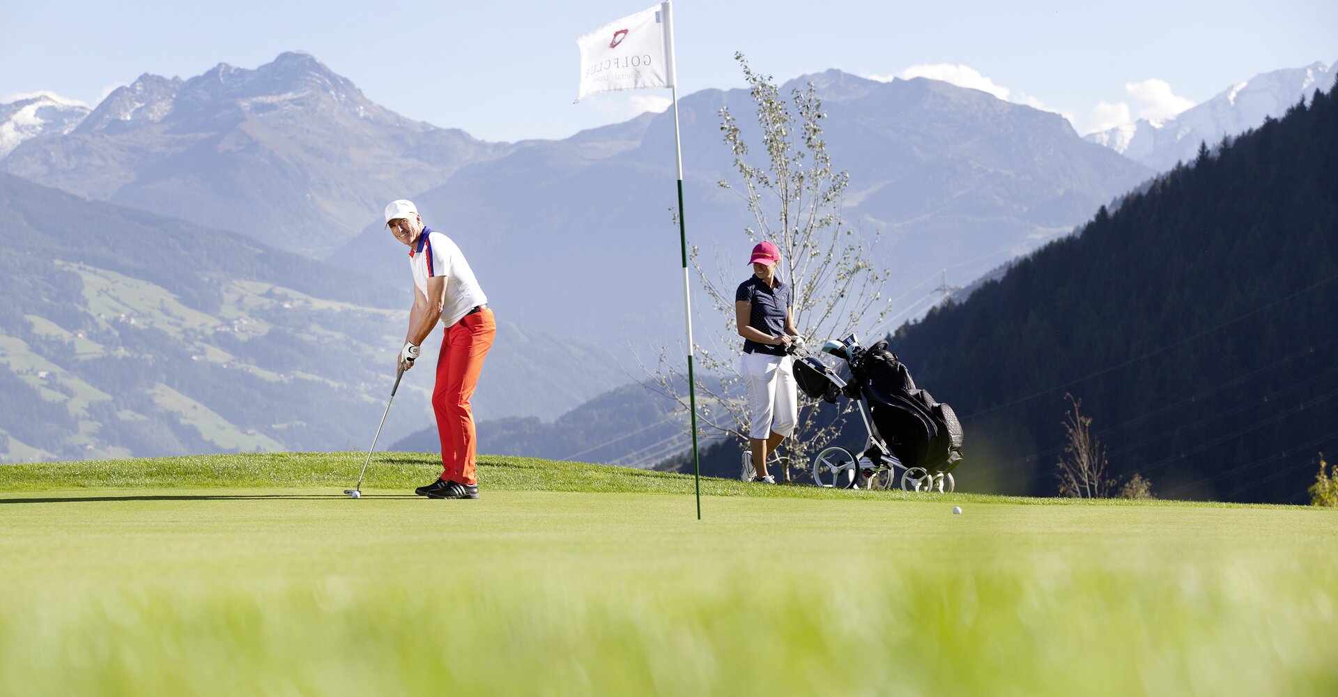 Golf 18 loch im Zillertal Hotel Theresa