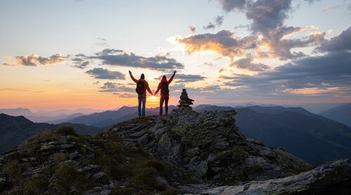 Wanderurlaub Sonnenaufgangstour Kreuzjoch Hotel Theresa im Zillertal