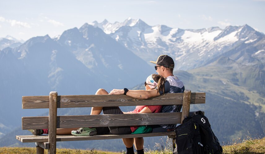 Wanderurlaub Ausblick geniessen Hotel Theresa im Zillertal