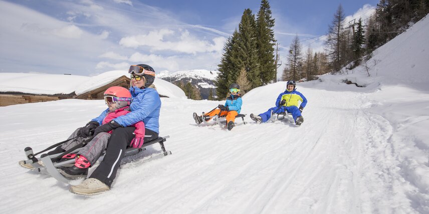 Rodeln Gerlos Zillertalarena Hotel Theresa im Zillertal