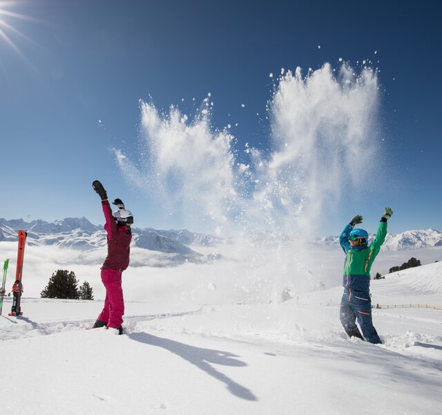 Sonnenschein Winter Zillertal Arena