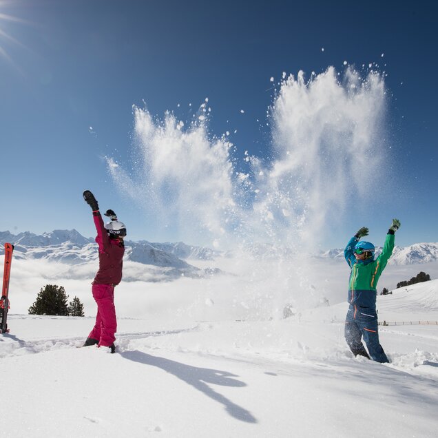 Sonnenschein Winter Zillertal Arena